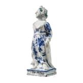 A southern German Baroque fayance sculpture of "Hope", 18th century