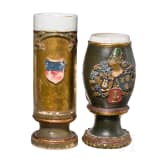 Two German historicism jugs, late 19th century