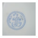 Kleine Vase und Sevres-Teller, 1. H&auml;lfte 19. JHdt.