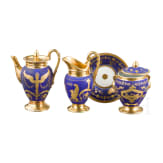 Three pieces of classicistic porcelain, Paris, 19th century
