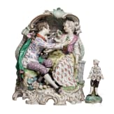A German or Austrian gallant Rokoko scene, 19th/20th century