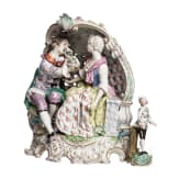 A German or Austrian gallant Rokoko scene, 19th/20th century