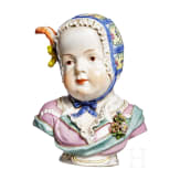 A German or Austrian bust of a Bourbon prince, 19th/20th century