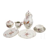 A Nymphenburg coffee set, circa 1960