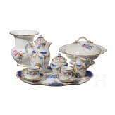 A collection of KPM porcelain, 20th century