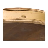 A French gilded lidded box, circa 1800