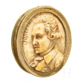 A box with an ivory portrait of Emperor Joseph II, Vienna, late-18th century