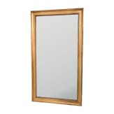 A large carved and originally gilded German neoclassical mirror, circa 1800