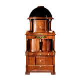 An impressive neo-classical secretary with dome structure, Flensburg, circa 1820