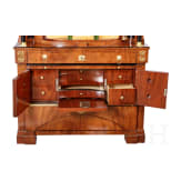 An impressive neo-classical secretary with dome structure, Flensburg, circa 1820