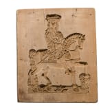 A carved southern German "Springerle-Model", circa 1800
