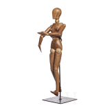 A rare French female mannequin, circa 1900