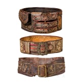 The embroidered southern German/Austrian belts, 1st half of the 19th century