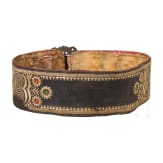 The embroidered southern German/Austrian belts, 1st half of the 19th century