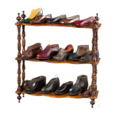 An unusual collection of miniature shoes from the 18th to the 20th century