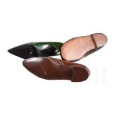 An unusual collection of miniature shoes from the 18th to the 20th century