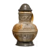 An early Raerener jug with tin mounting, 17th century