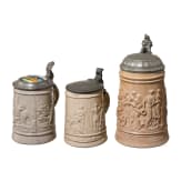 Three Regensburg relief jugs