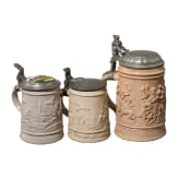 Three Regensburg relief jugs