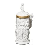 Large ceremonial jug, Capodimonte, Italy, 20th century