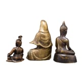 Three figures for house altars, China/Nepal, 19th/20th century