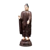 A Sino-Tibetan standing Buddha, circa 1900