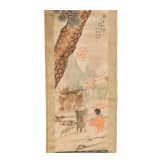 A Japanese kakemono, Meiji period