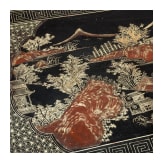 A pair of two Japanese side tables, Meiji-/Showa-period
