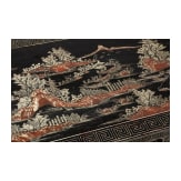 A pair of two Japanese side tables, Meiji-/Showa-period