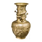 A Yen-Yen-type bronze vase, Qing dynasty