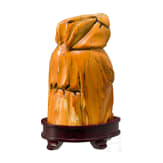 A Chinese figure of a wise man, circa 1900