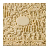 A figurally carved Chinese ivory box, 19th century