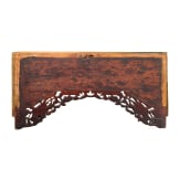 A carved wooden panel, China, 18th/19th century