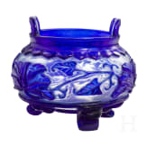 A glass koro, so called "Ting", Chien-Lung mark, probably 19th century