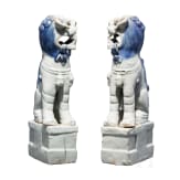 A pair of Foo dogs, China, 19th century