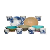 Twelve pieces of porcelain and ceramics, Japan/China, 18th-20th century