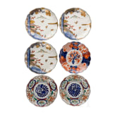 Six Chinese porcelain plates, 19th/20th century