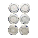 Six Chinese porcelain plates, 19th/20th century