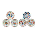 Six Chinese porcelain plates, 19th/20th century
