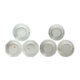 Six Chinese porcelain plates, 19th/20th century