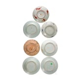 Six Chinese porcelain plates, 19th/20th century