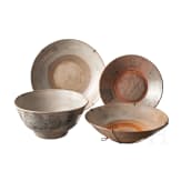 Four Chinese or Korean porcelain bowls, 18th/19th century