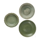 A small collection of Chinese Celadon porcelain, 19th/20th century