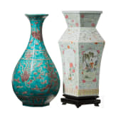 Two Chinese vases, 19th/20th century