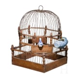 A Chinese singing bird cage, circa 1900