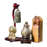 A collection of Chinese works of art, mostly 19th century