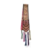 A Chinese silk embroidery, circa 1900