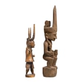 Zwei Ahnenfiguren, Nias