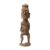 Holzstatue, Borneo