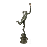 An Italian Grand Tour sculpure of a standing Mercury after Giambologna (1529 - 1608), 19th century